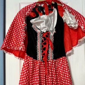 Red and White Checkered Little Red Riding Hood